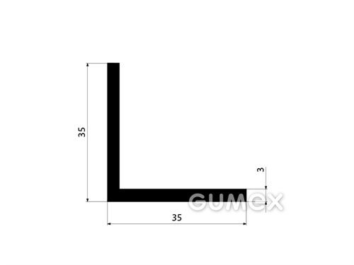 GUMMIPROFILE L-FORM - EPDM